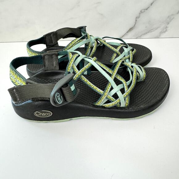 Chaco Womens ZX/3 Yampa Trail Water Sandal Size 7 Casual Summer Strappy Yellow - Picture 2 of 11
